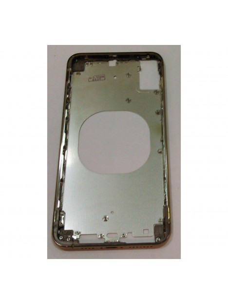 iPhone XS MAX A2101 A2104 carcasa central o marco dorada premium