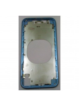 IPhone XR A2105 A2108 carcasa central o marco azul premium