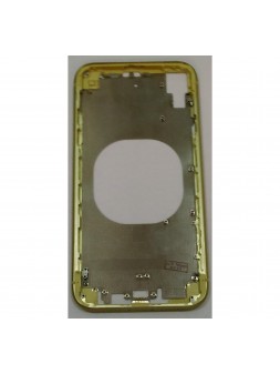IPhone XR A2105 A2108 carcasa central o marco dorado premium