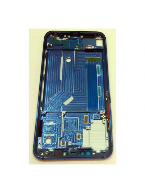Xiaomi MI 8 MI8 carcasa central o marco azul premium