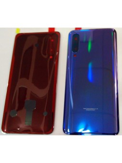 Xiaomi Mi 9 MI9 tapa trasera o tapa bateria azul + lente camara