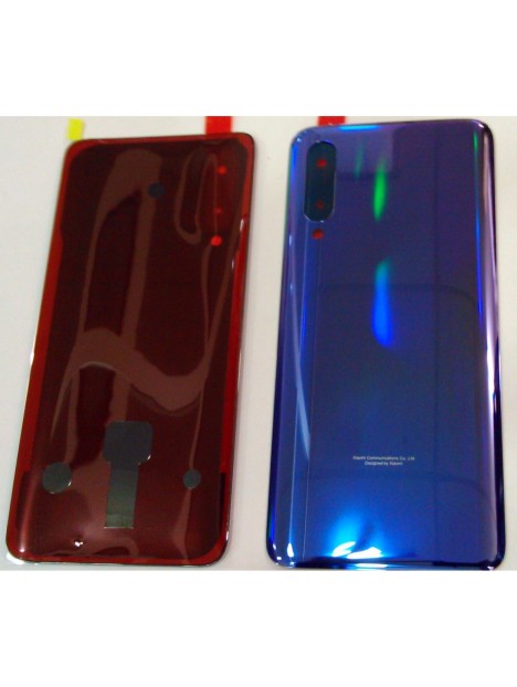 Xiaomi Mi 9 MI9 tapa trasera o tapa bateria azul + lente camara