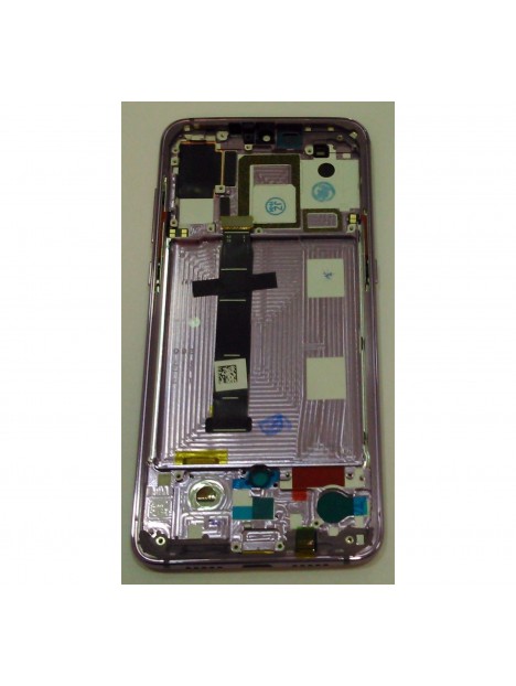 Xiaomi Mi 9 MI9 pantalla lcd + tactil negro + marco purpura premium