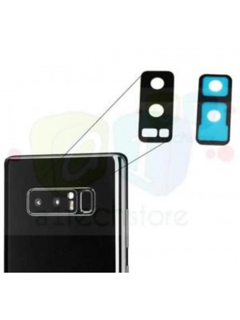 Samsung Galaxy Note 8 N950F cristal camara negro premium