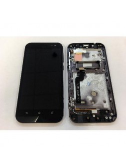 Asus ZenFone Zoom ZX551ML pantalla lcd + tactil negro + marc