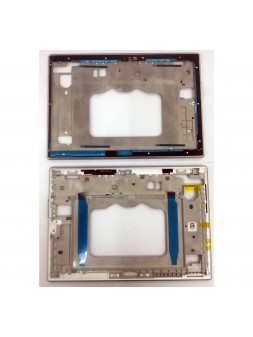 Lenovo Tab 4 10 Plus YT-X704F carcasa central o marco blanco premium