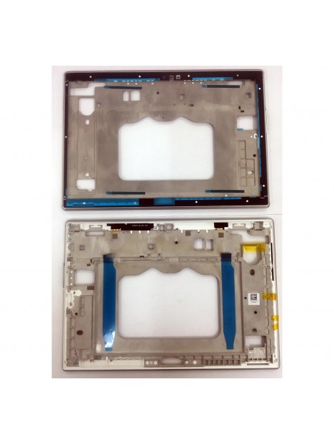 Lenovo Tab 4 10 Plus YT-X704F carcasa central o marco blanco premium