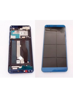 Pantalla lcd para ZTE Blade V9 mas tactil azul mas marco azul calidad premium