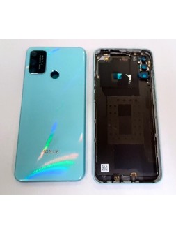 Tapa trasera o tapa bateria azul claro para Huawei Honor 9A mas cubierta camara