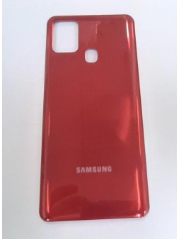 Tapa trasera o tapa bateria roja para Samsung Galaxy A21S SM-A217F SM-A21S