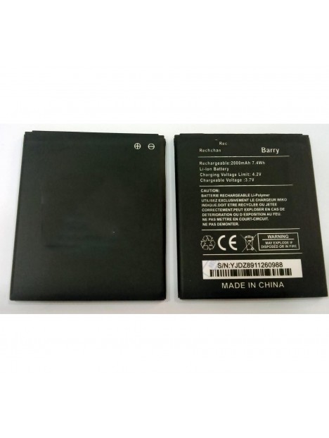 Batería premium Wiko Barry Bloom Rainbow Jam 3G Stairway Darknight 5222 2000mAh
