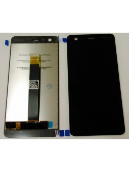 Nokia 2 pantalla lcd + tactil negro premium