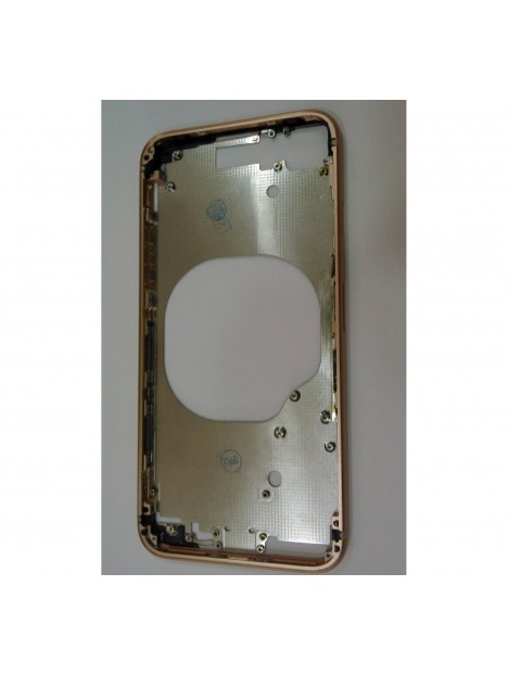 IPhone 8 carcasa central o marco rosa premium