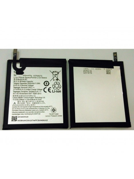 Batería Premium BL267 Lenovo K6 K33A48 3000mAh
