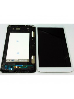 LG G Tablet Pad 8.3 V500 Wifi pantalla lcd + táctil blanco + marco premium