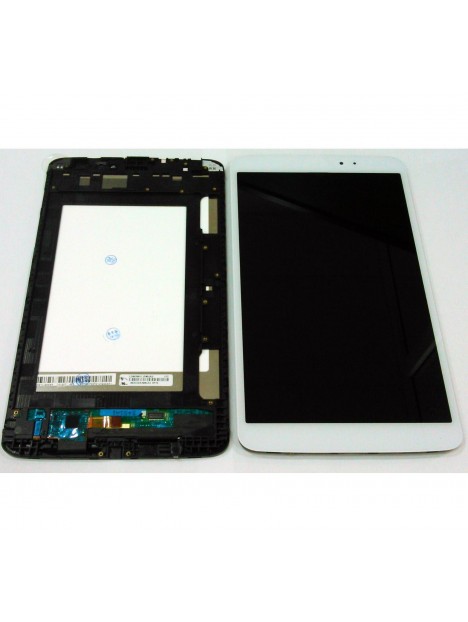 LG G Tablet Pad 8.3 V500 Wifi pantalla lcd + táctil blanco + marco premium