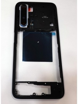 Carcasa central o marco azul para Oppo Realme X50 calidad premium
