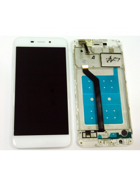 Huawei Honor V9 Play Honor 6c Pro pantalla lcd + tactil blanco + marco premium version 1 de tactil