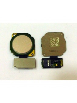 Huawei Mate 10 Lite Nova 2i flex boton home dorado premium