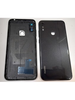 Tapa trasera o tapa bateria negra para Huawei Y6S