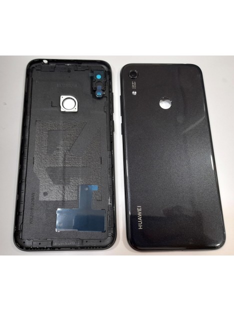 Tapa trasera o tapa bateria negra para Huawei Y6S