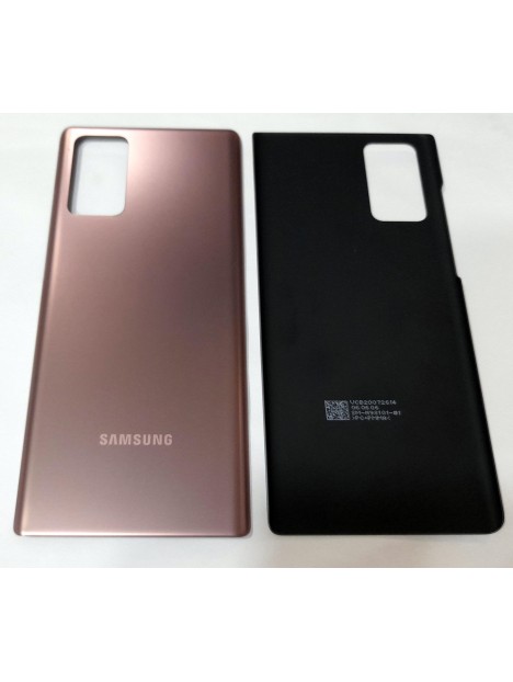 Tapa trasera o tapa bateria dorada para Samsung Galaxy Note 20 SM-N980F