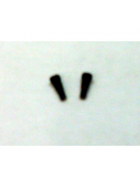 IPhone 8 iPhone SE 2020 A2275 A2296 A2298 set 2 tornillos negro premium