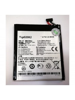Batería TLP020K2 Alcatel One Touch Idol 3 4.7 OT6039H OT6039Y OT6039K