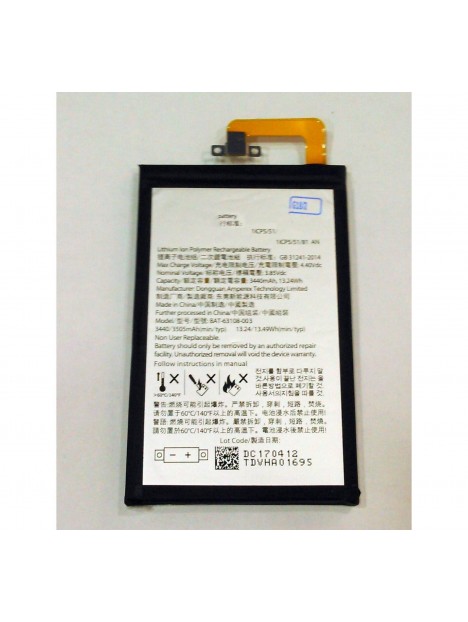 Bateria premium BAT-63108-003 Blackberry Keyone de 3440mAh