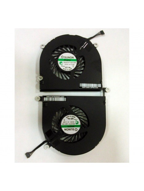Macbook Pro A1297 2009-2011set 2 ventiladores CPU premium remanufacturado