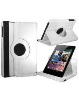 Asus Google Nexus 7" Funda Giratoria 360º  blanca
