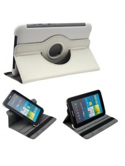 Samsung Galaxy TAB2 7.0 P3100 funda Giratoria 360º blanca
