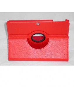 Samsung Galaxy TAB3 10.1 P5200 funda Giratoria 360º roja