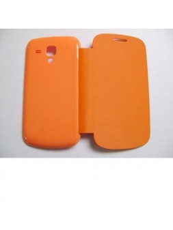 Samsung Galaxy Trend Duos S7562 flip cover naranja