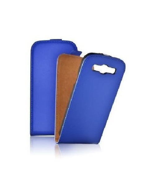SAF032 Funda Slim Samsung I9300 GALAXY S3 Vertical azul