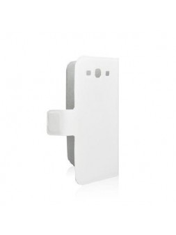SAF025 Funda book slim Samsung i9300 galaxy S3 Blanco