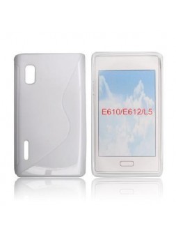 LGF008 Back case S-LINE  LG L5 Blanco