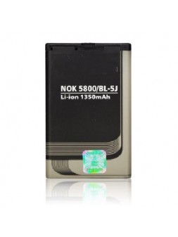 Batería Nokia BL-5J 5800 XM/C3-00/N900/X6/5230 1350M/AH LI-I