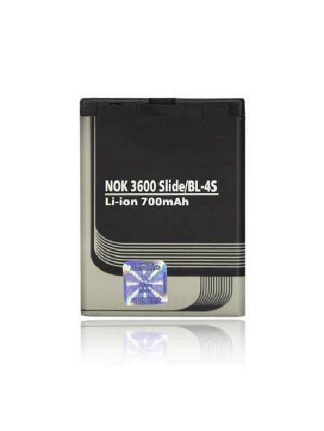 Batería Nokia BL-4S 3600 2680 7610 7100 SUPERNOVA X3 700M/AH