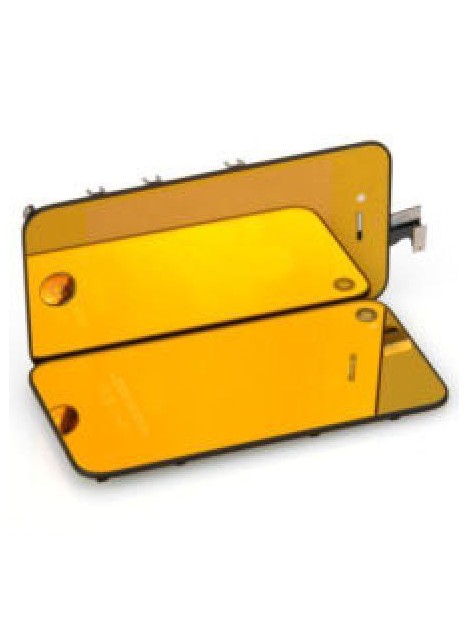 iPhone 4 kit de conversión naranja efecto espejo