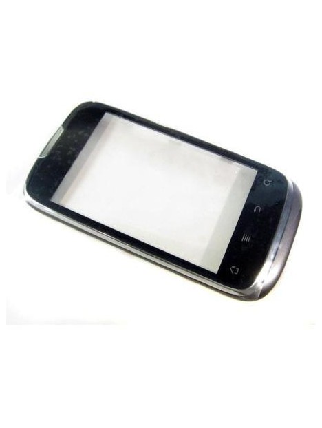 Pantalla tactil mas marco premium Huawei u8650 negra