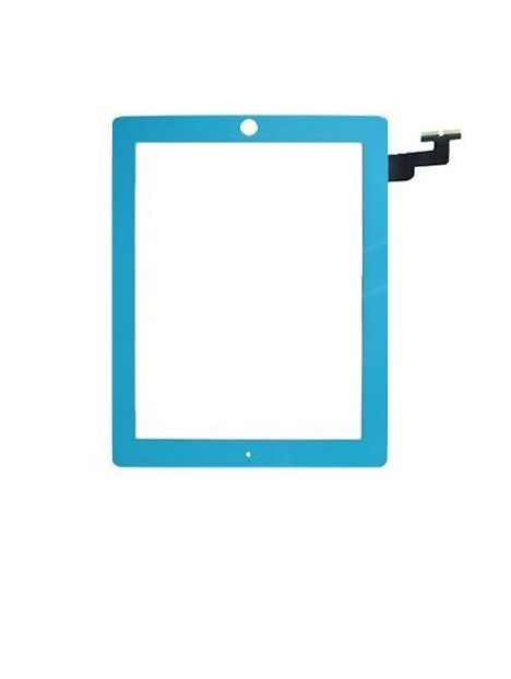 iPad 2 pantalla tactil azul celeste