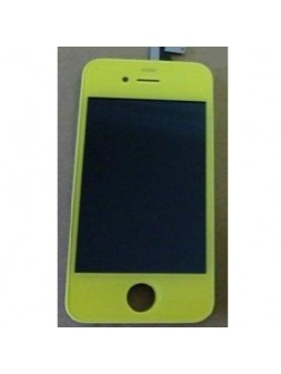 iPhone 4S lcd completo amarillo