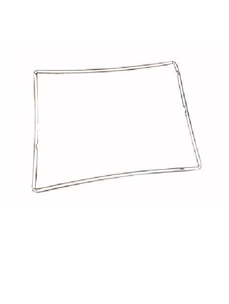 iPad 2 3 y 4 marco blanco pantalla