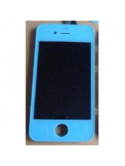 iPhone 4S lcd completo azul