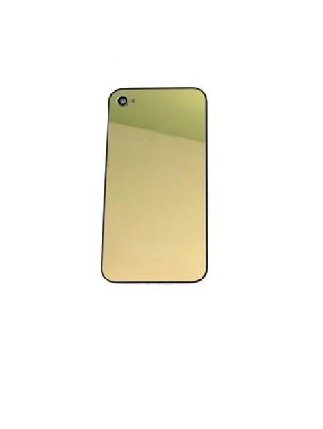 iPhone 4s cristal trasero dorado