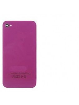 iPhone 4s cristal trasero lila