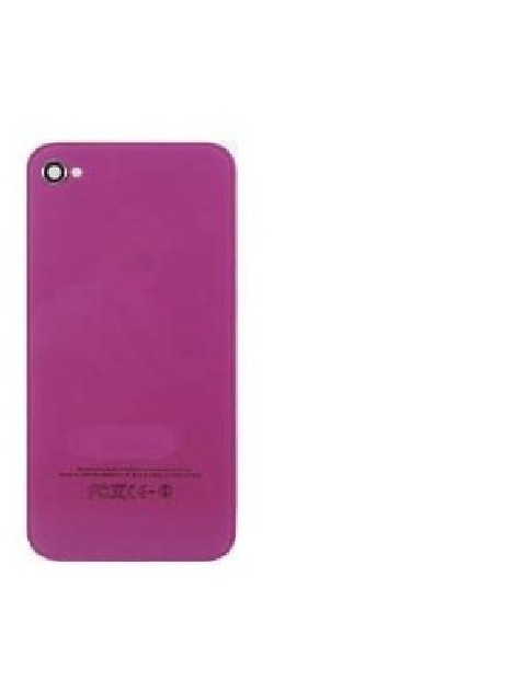 iPhone 4s cristal trasero lila