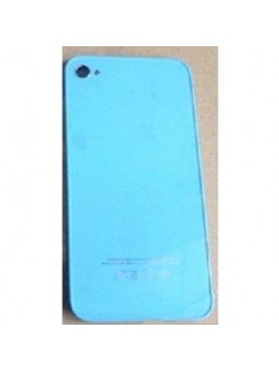 iPhone 4s cristal trasero azul