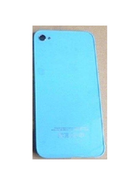 iPhone 4s cristal trasero azul